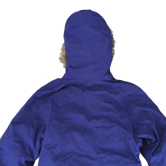 The North Face Dunagiri Down Jacket NF0A2RF8 Belted Parka Women's Small Coat - Picture 5 of 10